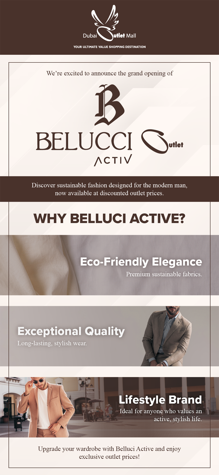 Discover Your Signature Look with Belluci Active Outlet!