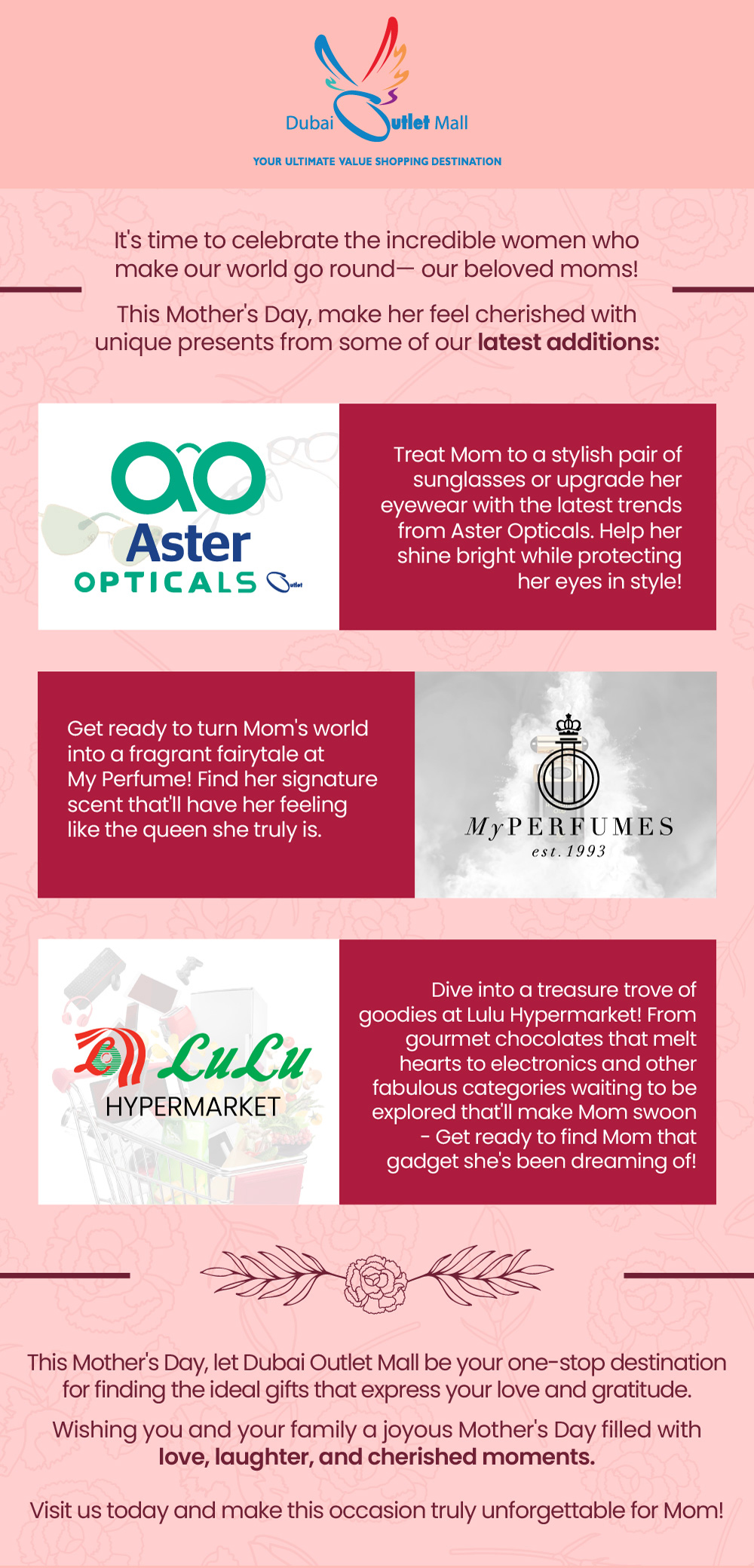 Celebrate Mom in Style ??