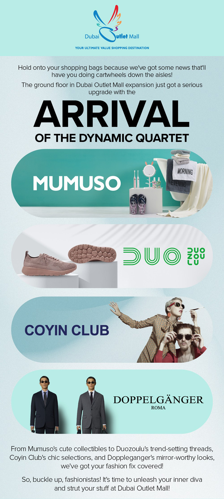 Dubai Outlet Mall Frenzy