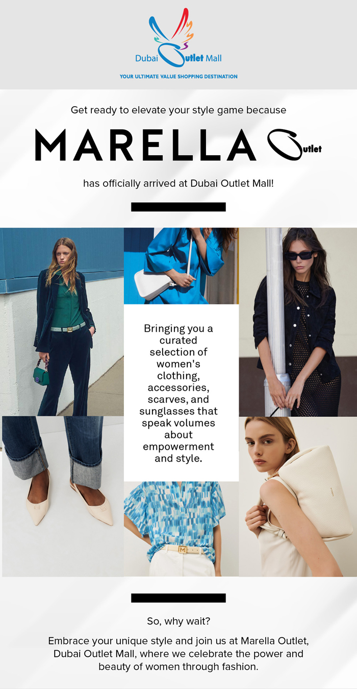 Dive into Style with Marella Outlet