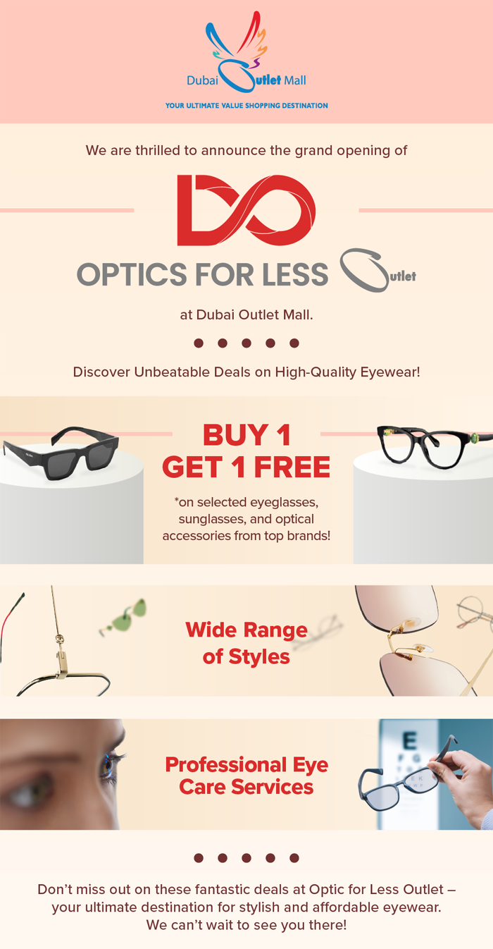 Optic for Less Outlet is Now Open!