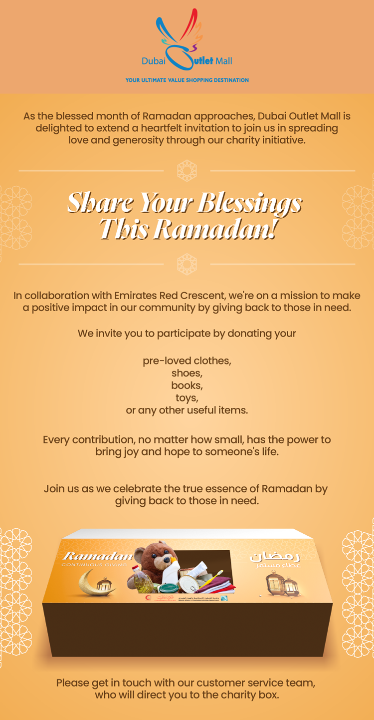 Spread Joy this Ramadan