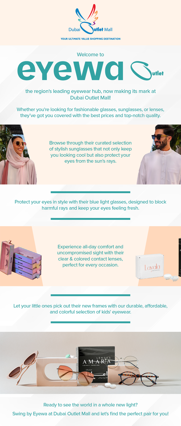 Get ready to frame your world in style with Eyewa!